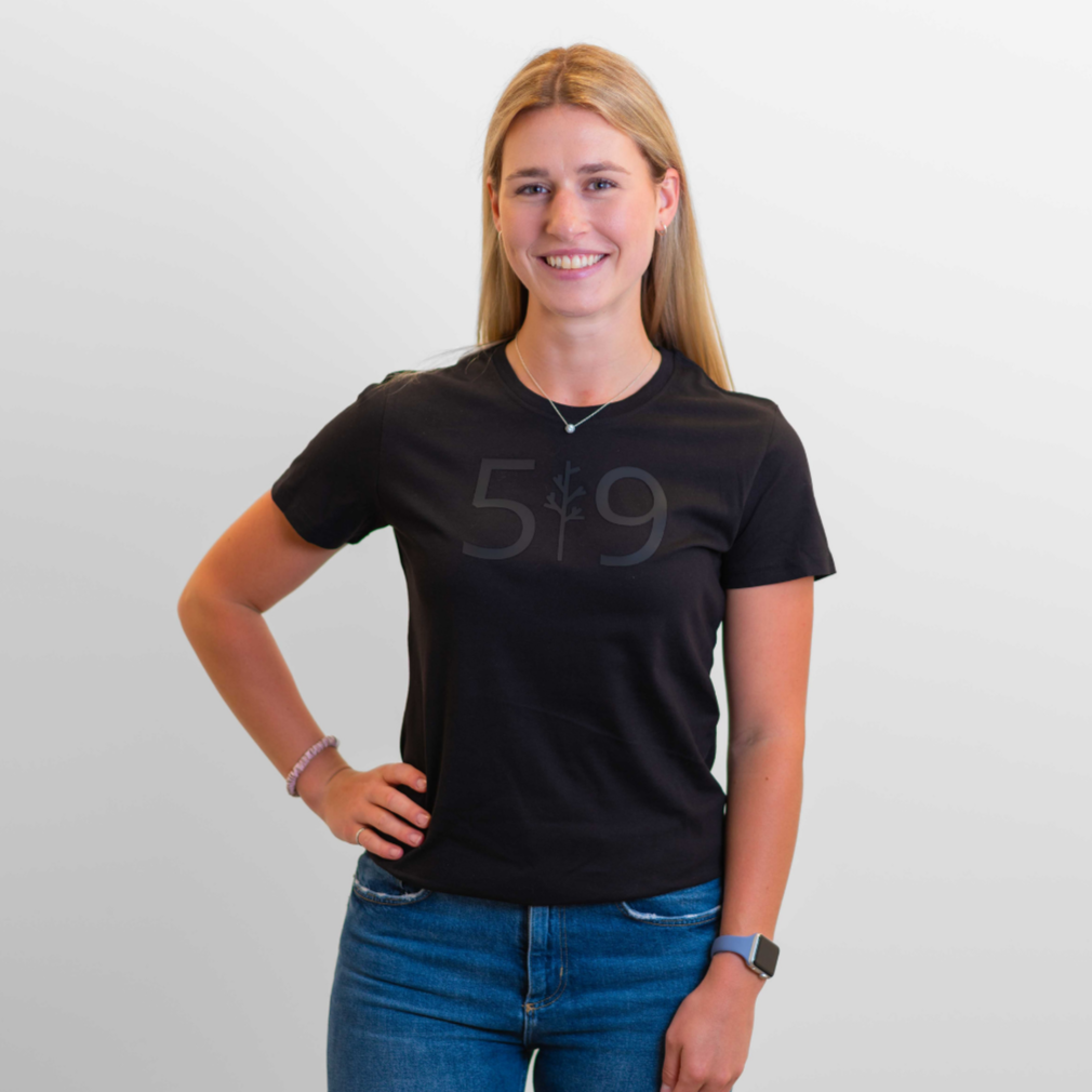 BLACK OUT 519 TEE (WOMENS)