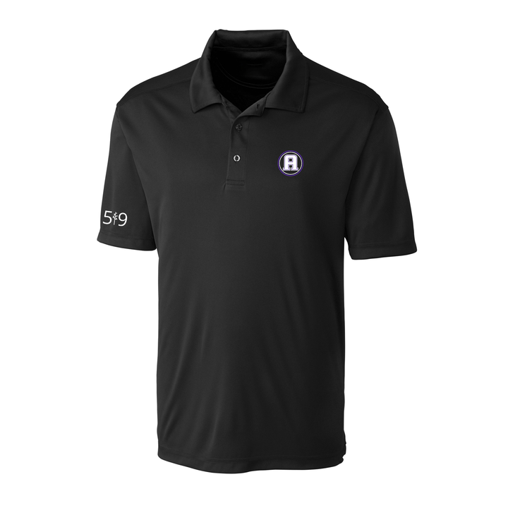 ASHLEY OAKS EMBROIDERED ATHLETIC POLO (MENS)