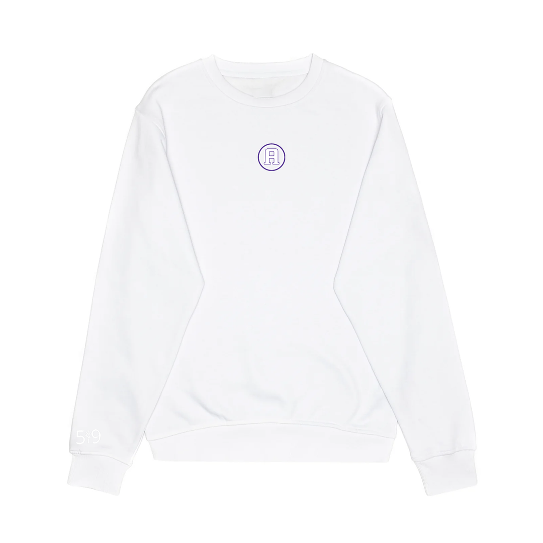 ASHLEY OAKS EMBROIDERED CREW (UNISEX)