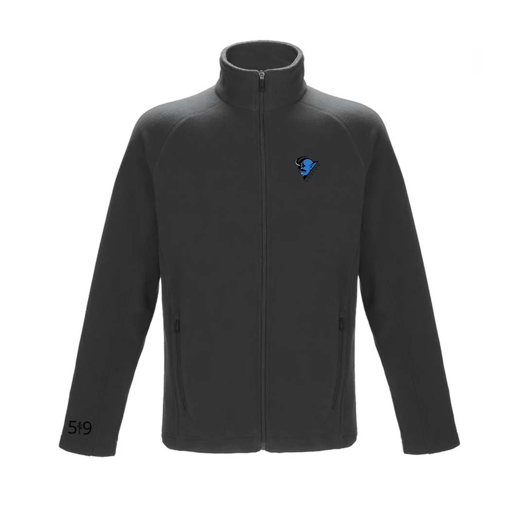 BLUE DEVILS EMBROIDERED MICROFLEECE JACKET (MENS)