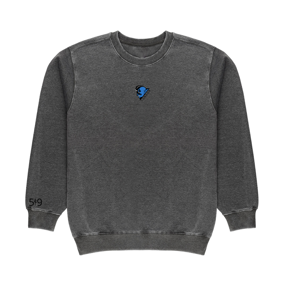 BLUE DEVILS EMBROIDERED VINTAGE CREW (UNISEX)