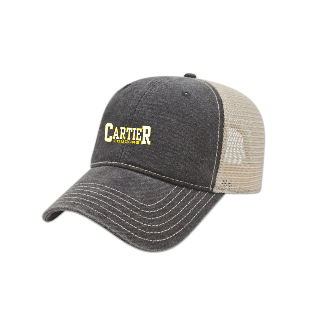 CARTIER EMBROIDERED VINTAGE MESHBACK HAT