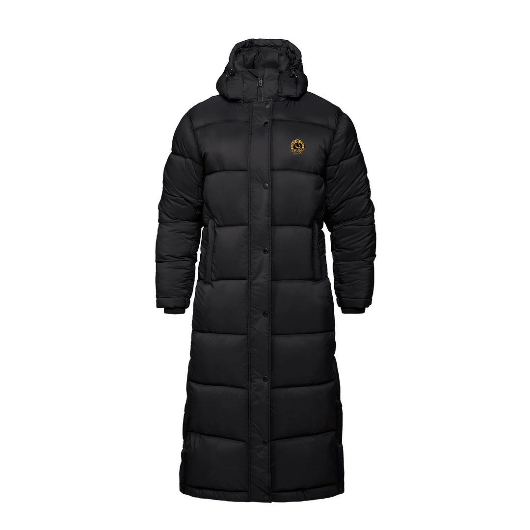 CENTRAL ELGIN EMBROIDERED LONG CORE PUFF COAT (WOMENS)