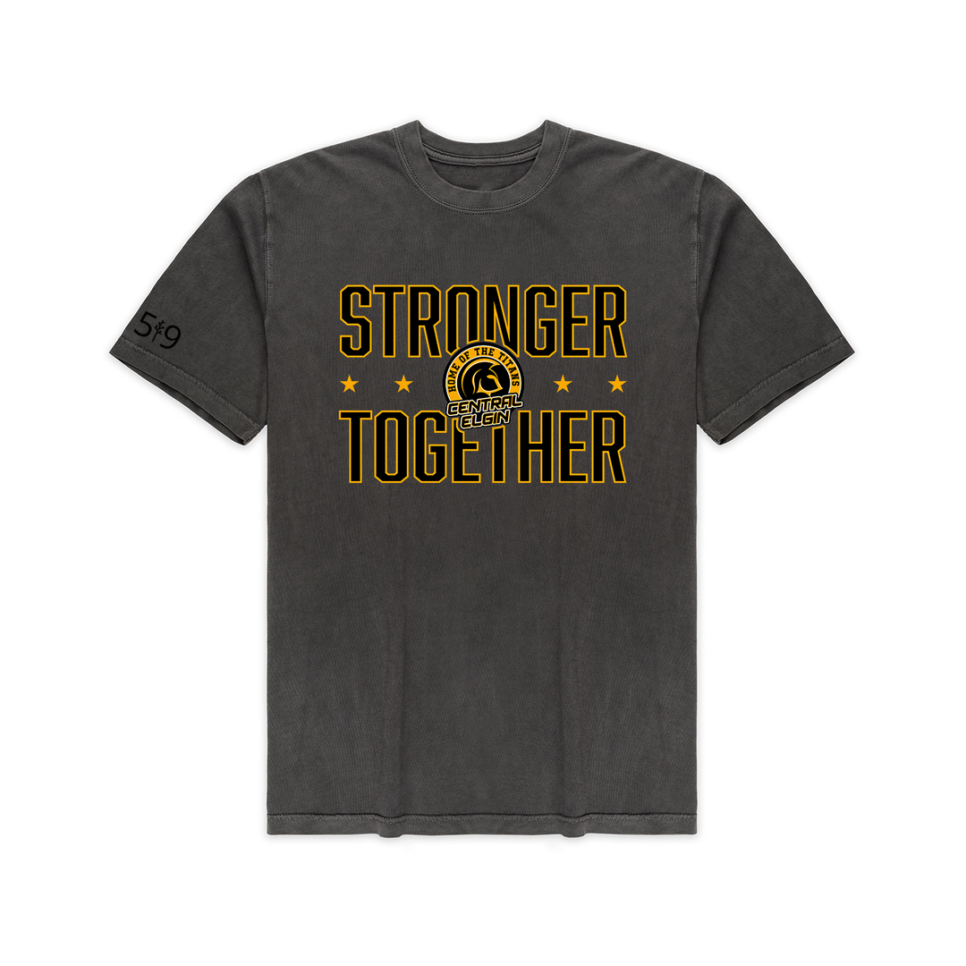 CENTRAL ELGIN STRONGER TOGETHER VINTAGE TEE (UNISEX)