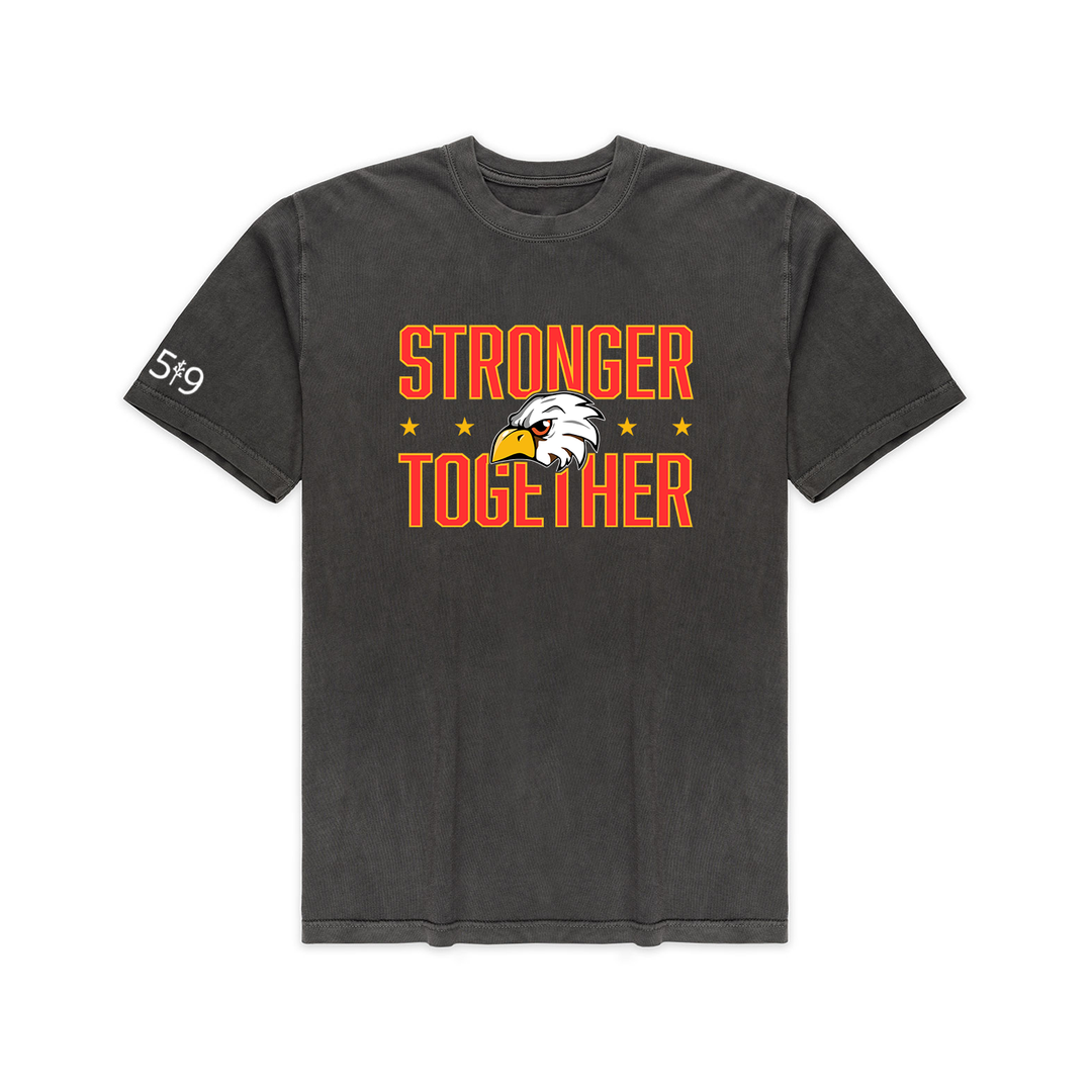 EKCOE CENTRAL STRONGER TOGETHER VINTAGE TEE (UNISEX)
