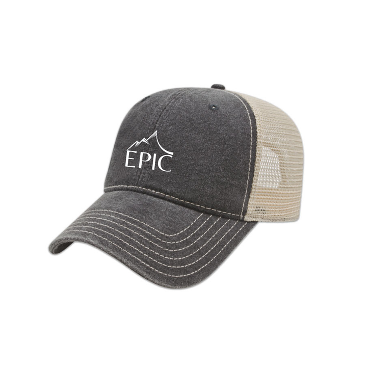 EPIC RECOVERY EMBROIDERED VINTAGE TRUCKER CAP