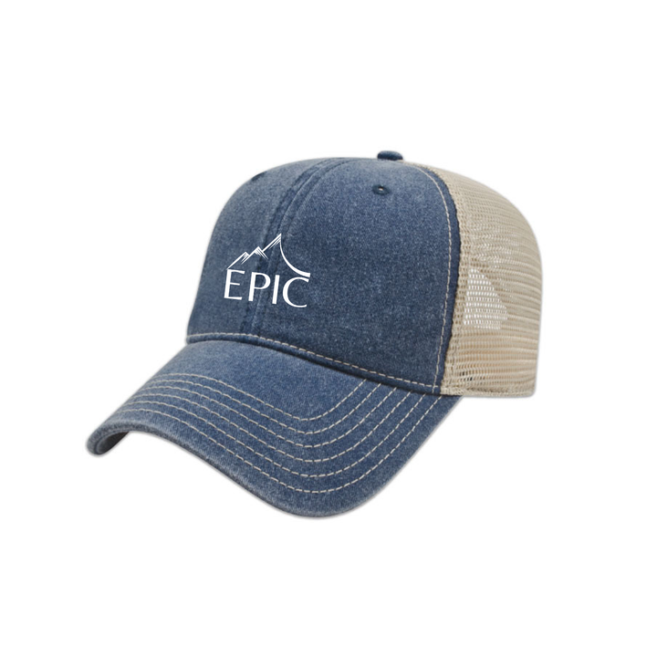 EPIC RECOVERY EMBROIDERED VINTAGE TRUCKER CAP