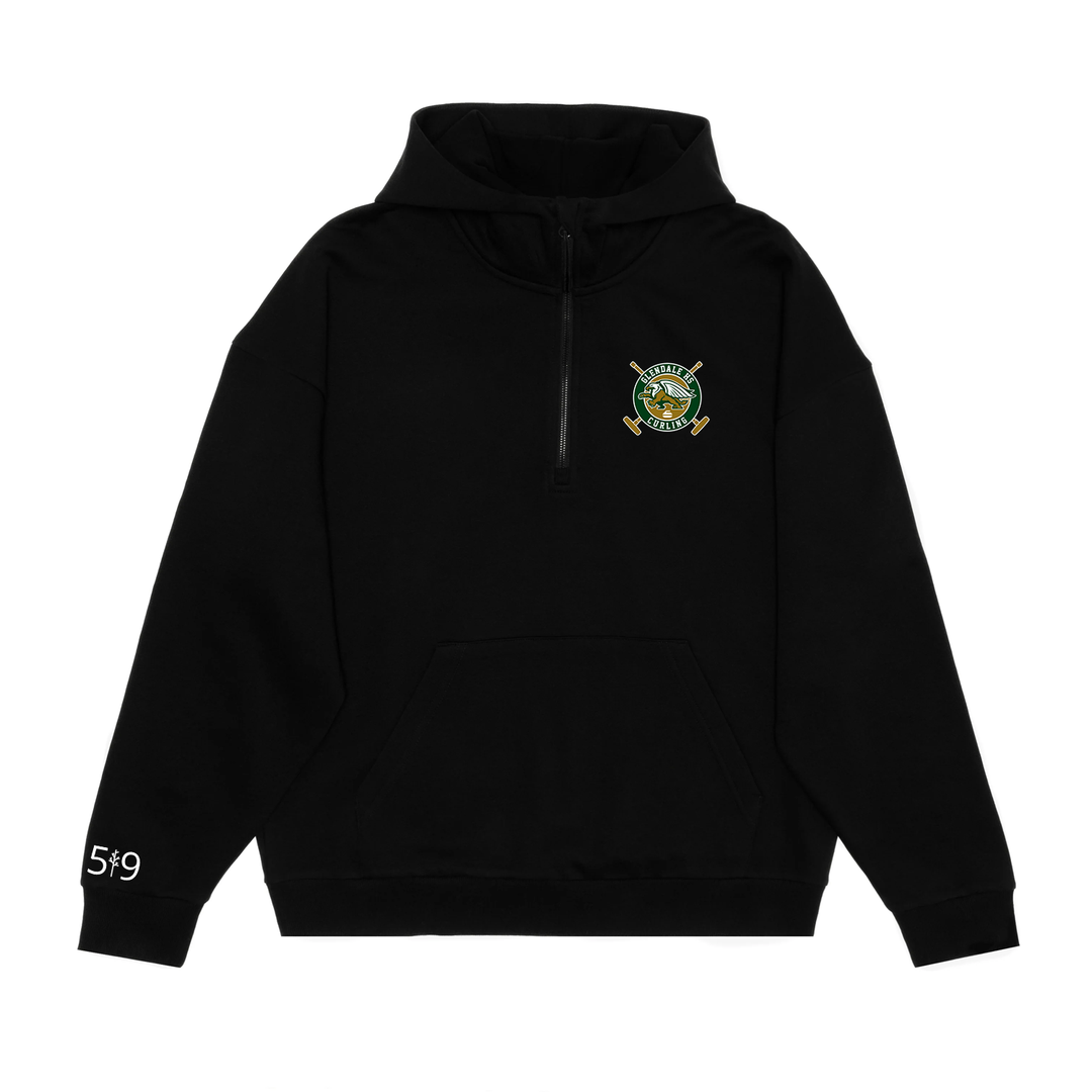 GEMINI CURLING SCUBA 1/2 ZIP HOODIE (UNISEX)