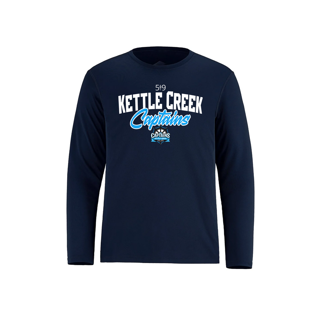 KETTLE CREEK CAPTAINS ATHLETIC LONG SLEEVE (YOUTH)