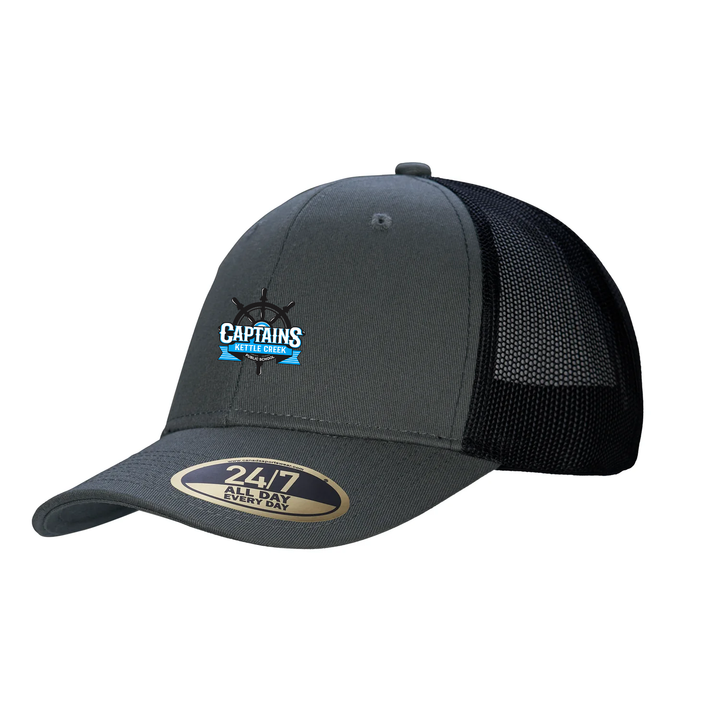 KETTLE CREEK EMBROIDERED TRUCKER CAP