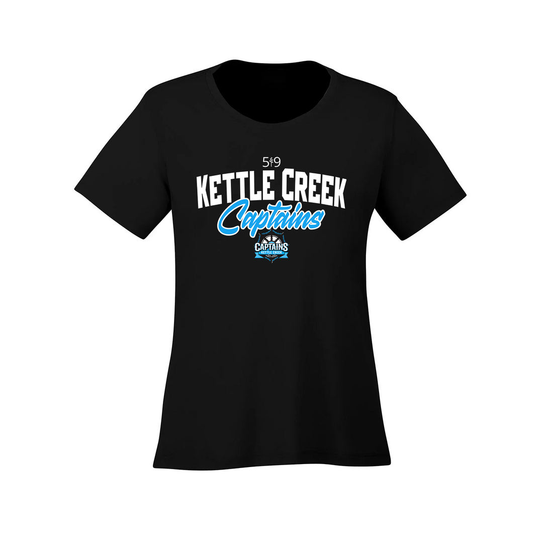 KETTLE CREEK CAPTAINS ATHLETIC TEE (WOMENS)