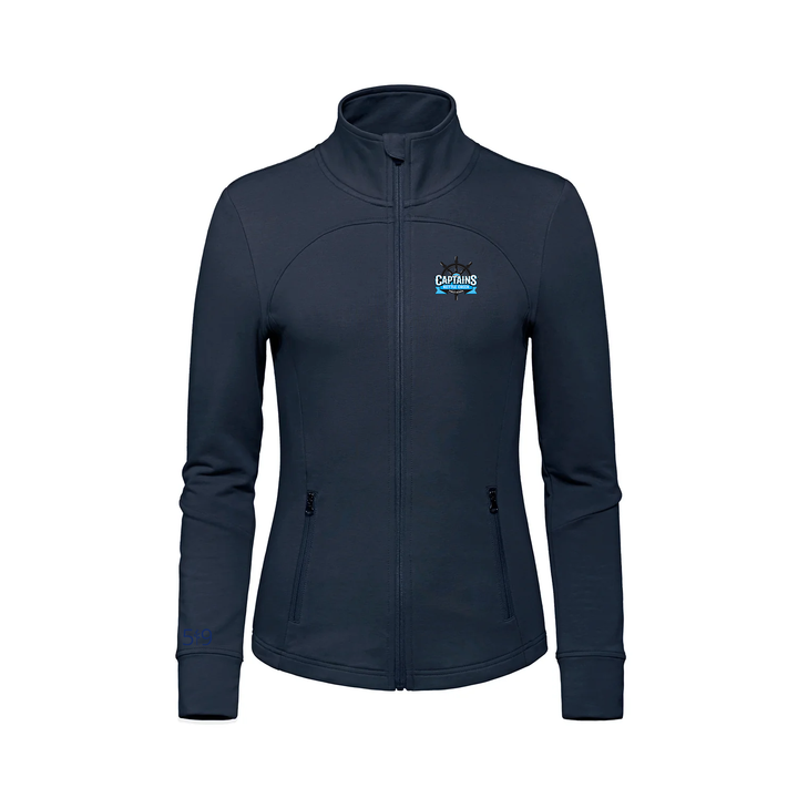 KETTLE CREEK EMBROIDERED FRENCH TERRY ZIP-UP (WOMENS)