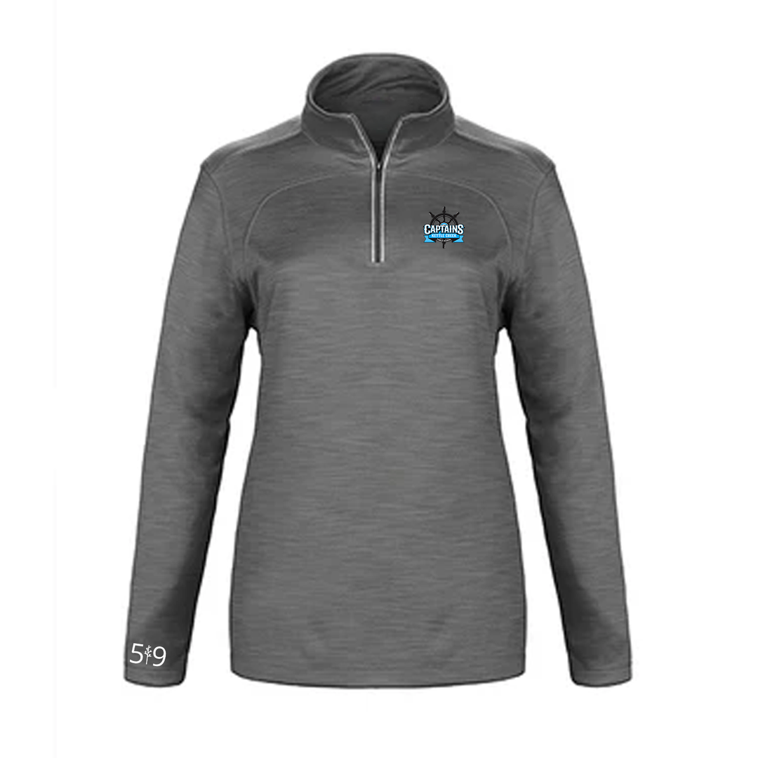 KETTLE CREEK EMBROIDERED PREMIUM ATHLETIC 1/4 ZIP (WOMENS)