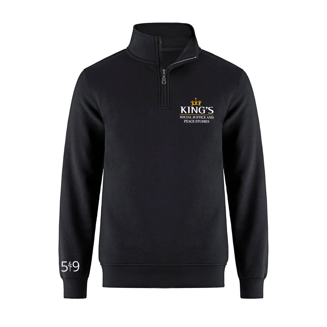 KINGS SJPS EMBROIDERED 1/4 ZIP (UNISEX)