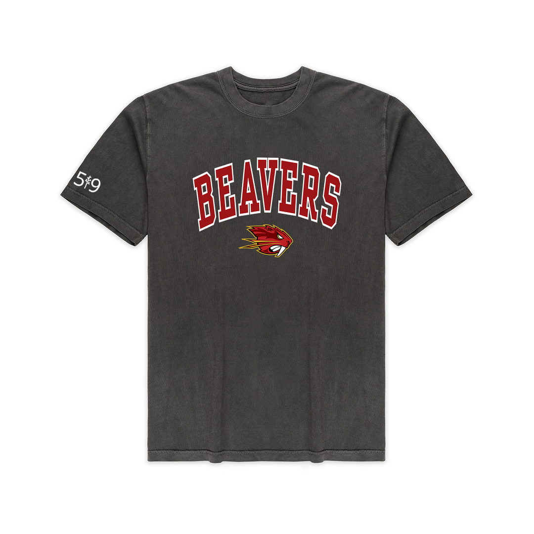BEAVERS VARSITY VINTAGE TEE (UNISEX)