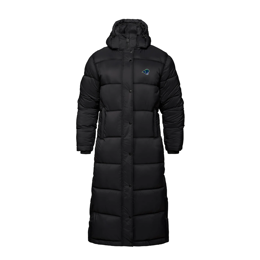 LAURIER EMBROIDERED LONG CORE PUFF COAT (WOMENS)