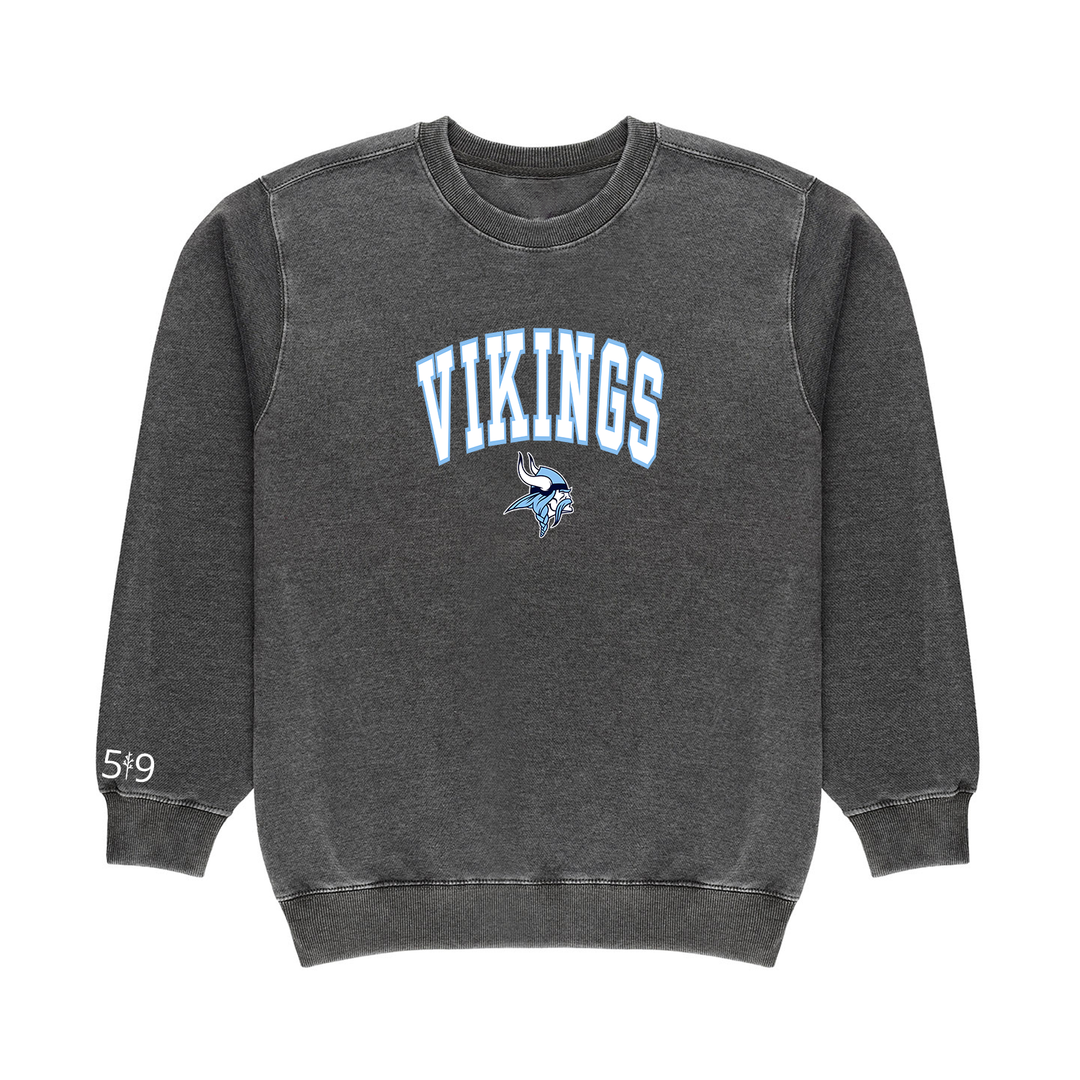 VIKINGS VARSITY VINTAGE CREWNECK (UNISEX)