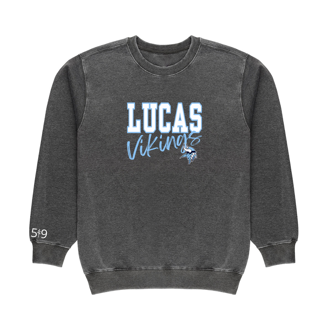 LUCAS SIGNATURE VINTAGE CREW (UNISEX)