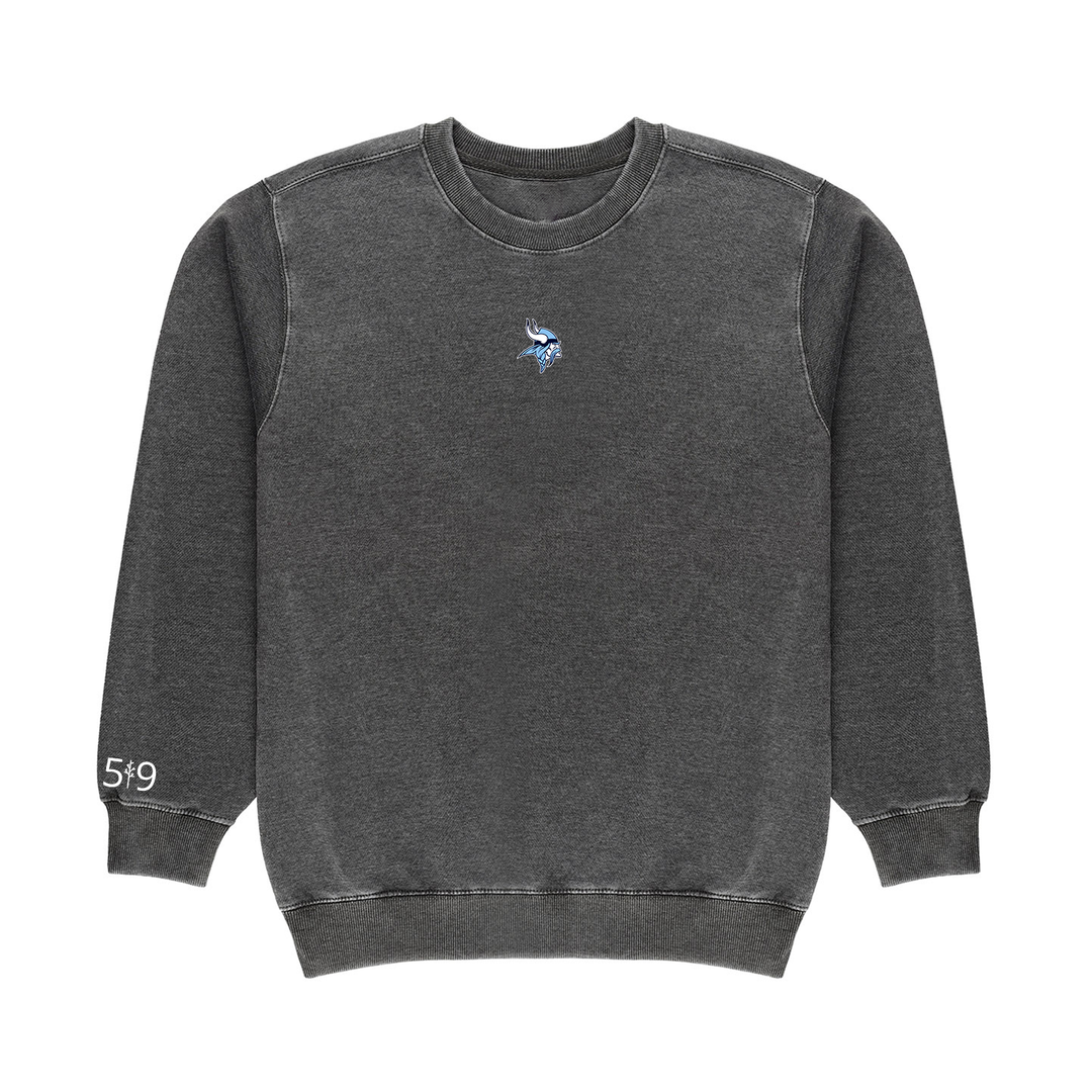 LUCAS EMBROIDERED VINTAGE CREW (UNISEX)