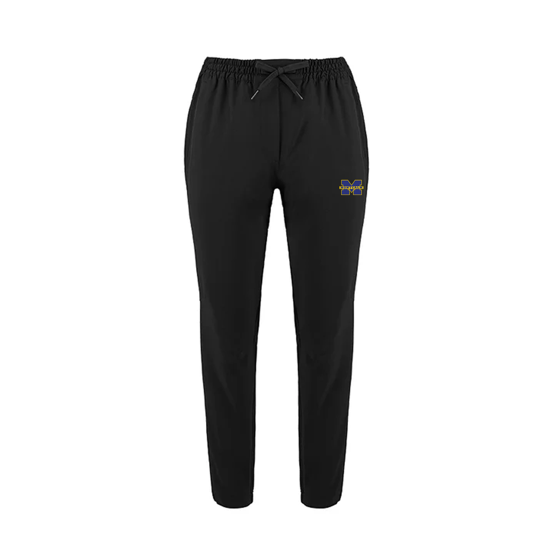 MONTCALM EMBROIDERED ATHLEISURE TRACK PANTS (WOMENS)