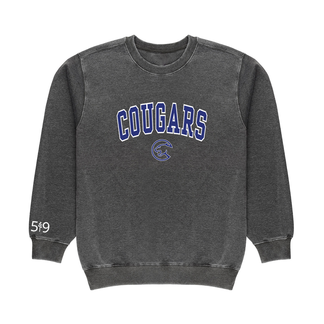MONTCALM VARSITY VINTAGE CREW (UNISEX)