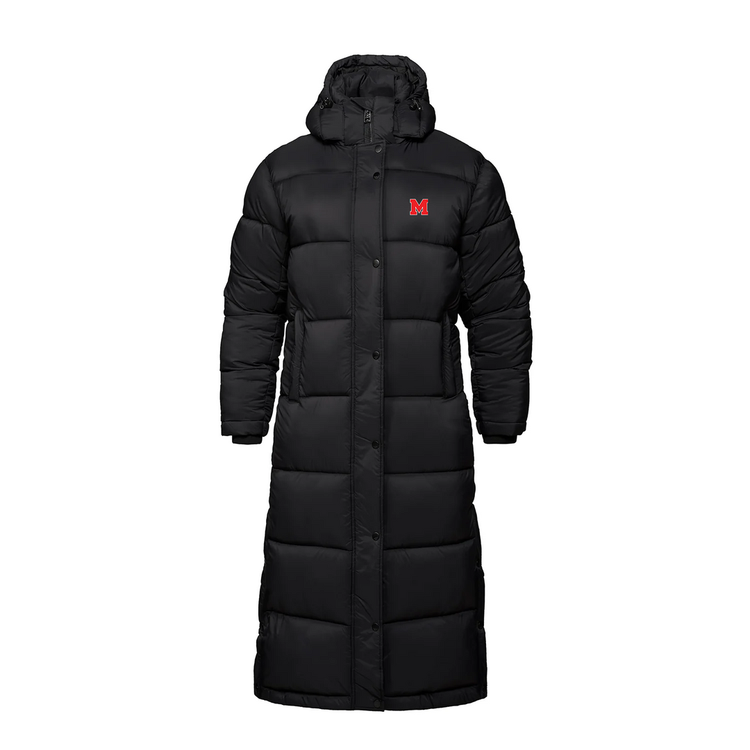 MEDWAY EMBROIDERED LONG CORE PUFF COAT (WOMENS)