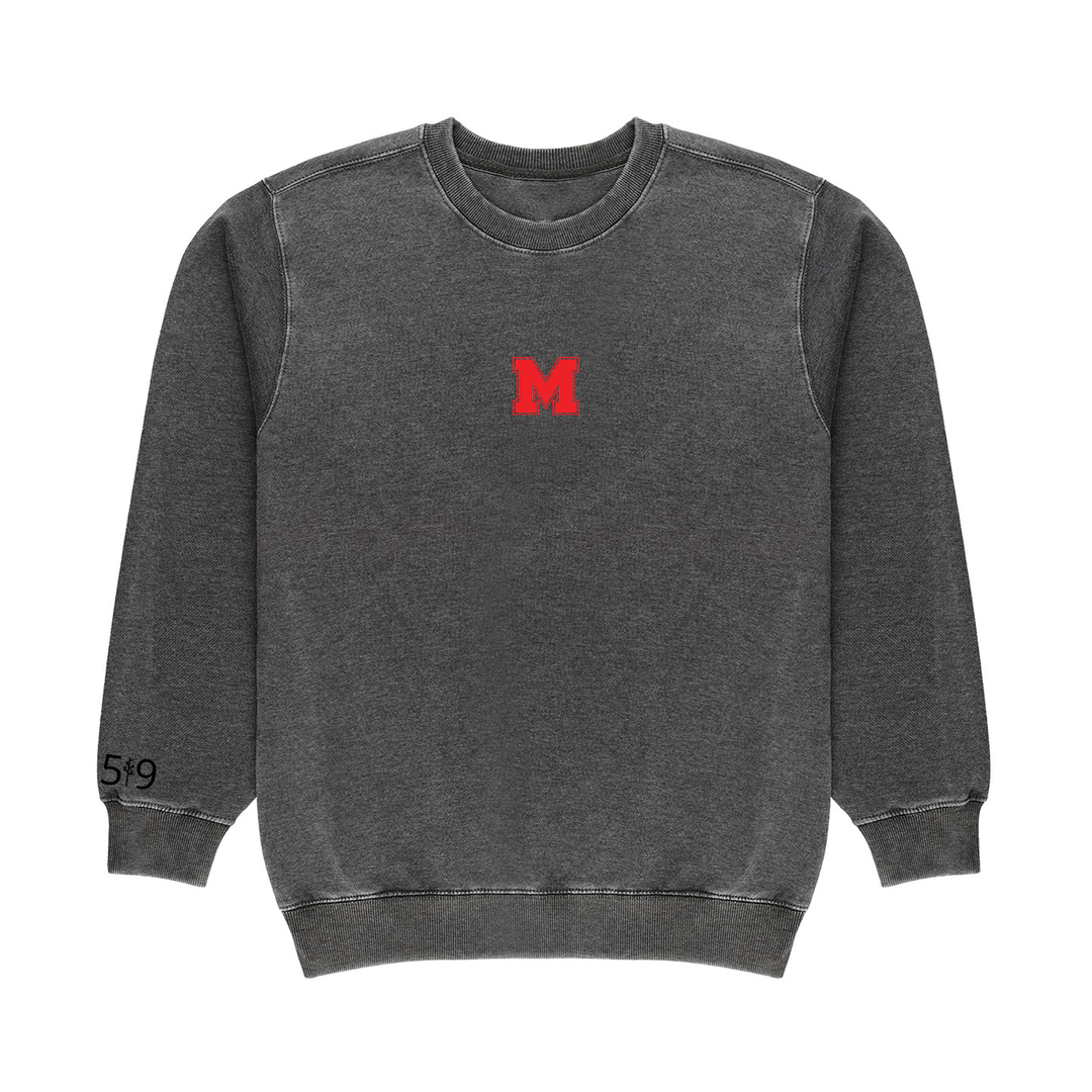 MEDWAY EMBROIDERED VINTAGE CREW (UNISEX)