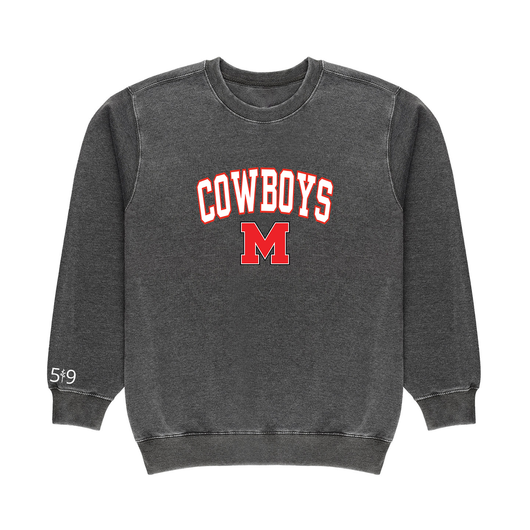 COWBOYS VARSITY VINTAGE CREW (UNISEX)