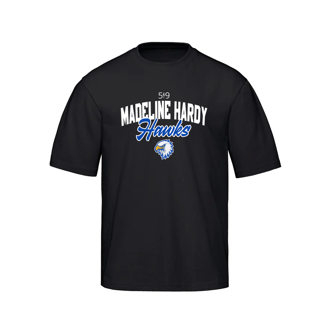MADELINE HARDY HAWKS OVERSIZED TEE (UNISEX)