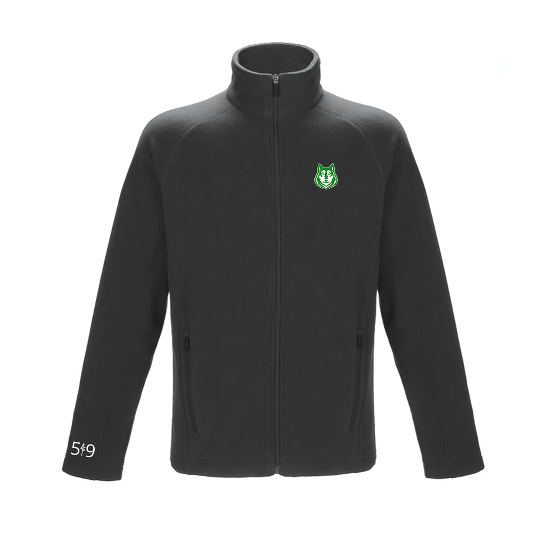 NICHOLAS WILSON EMBROIDERED MICROFLEECE JACKET (MENS)