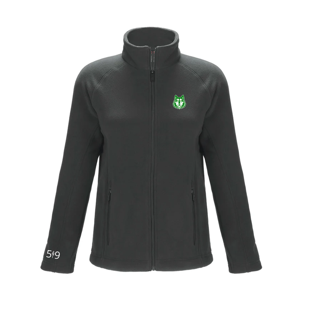 NICHOLAS WILSON EMBROIDERED MICROFLEECE JACKET (WOMENS)