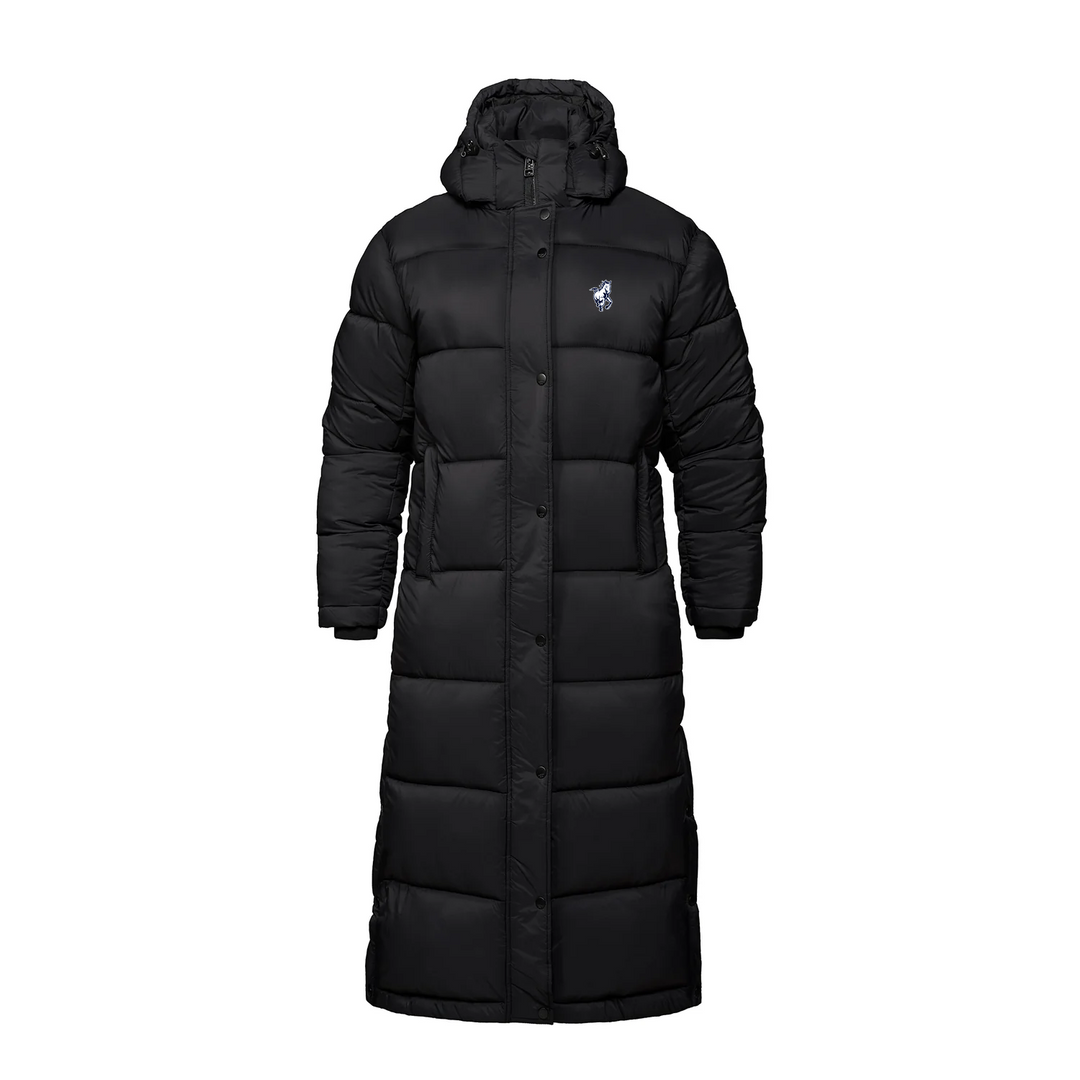 PARKSIDE EMBROIDERED LONG CORE PUFF COAT (WOMENS)