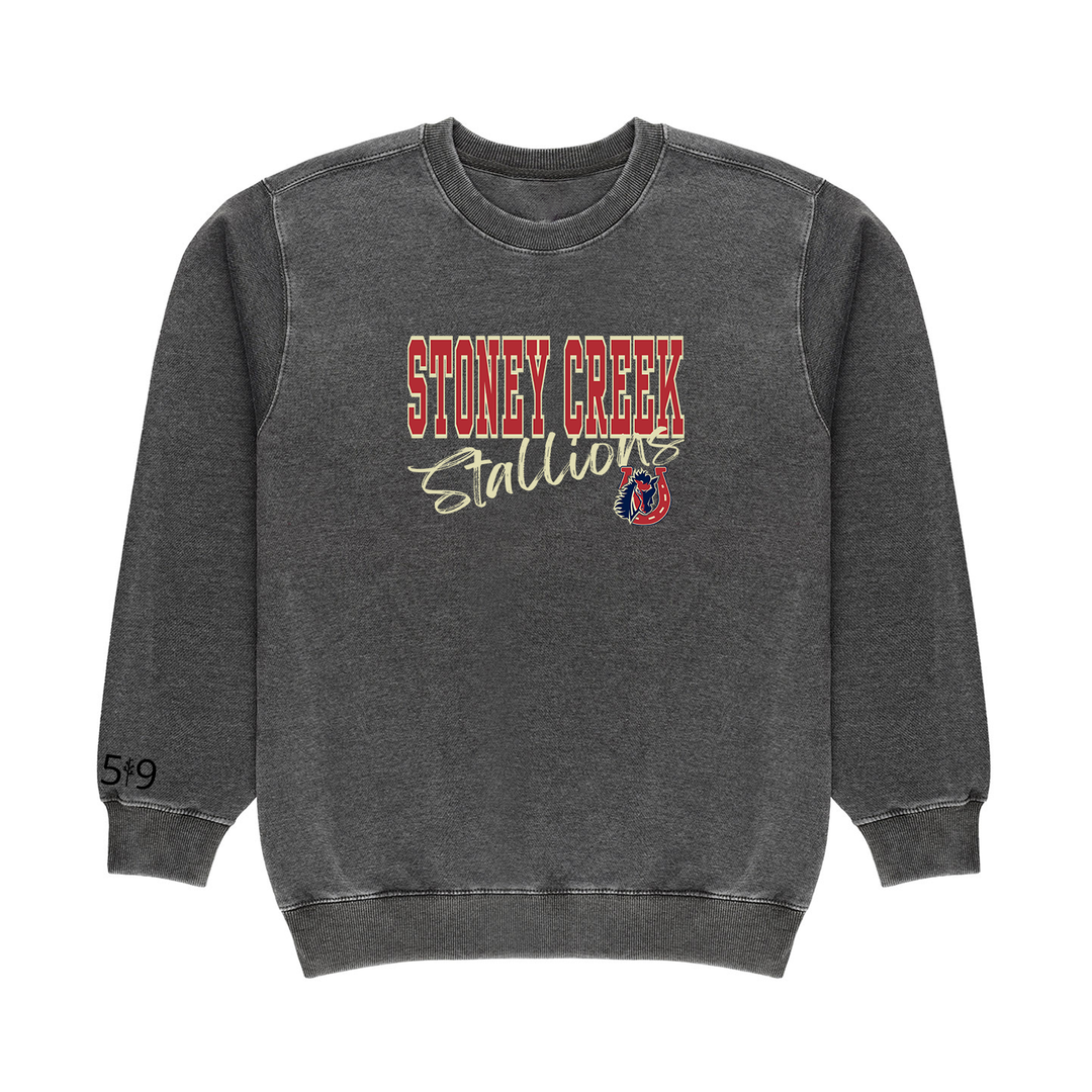 STALLIONS SIGNATURE VINTAGE CREW (UNISEX)
