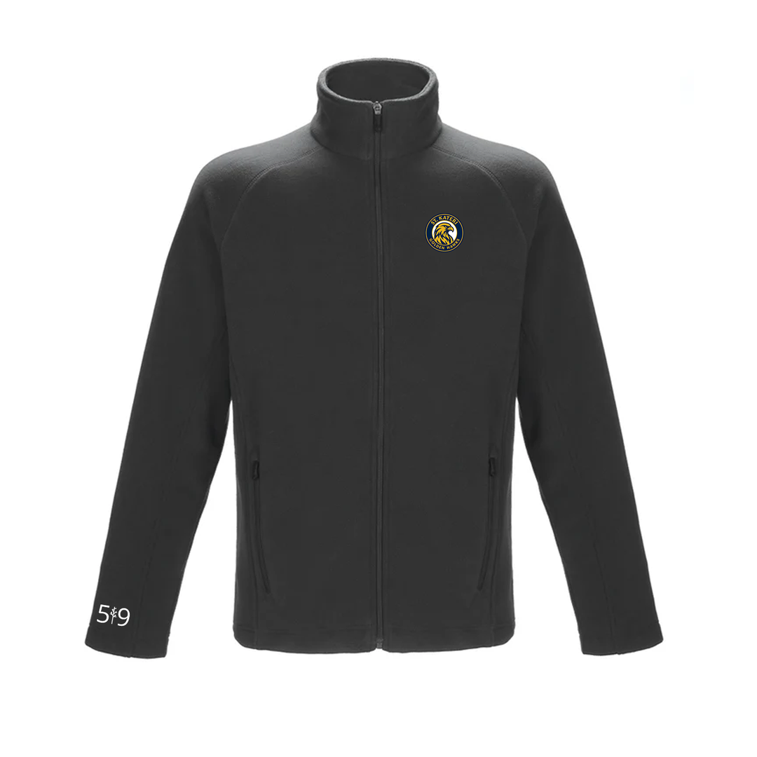 ST. KATERI EMBROIDERED MICROFLEECE JACKET (MENS)