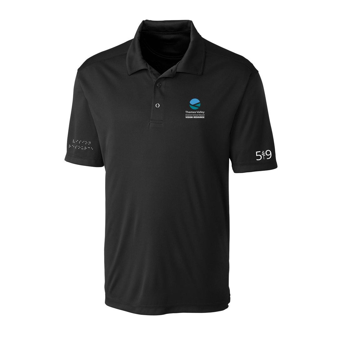 VISION RESOURCE EMBROIDERED ATHLETIC POLO (MENS)