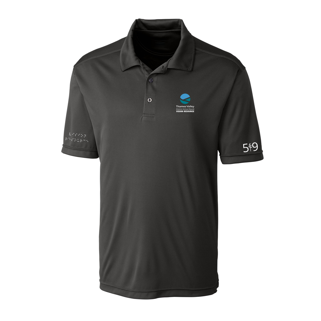 VISION RESOURCE EMBROIDERED ATHLETIC POLO (MENS)