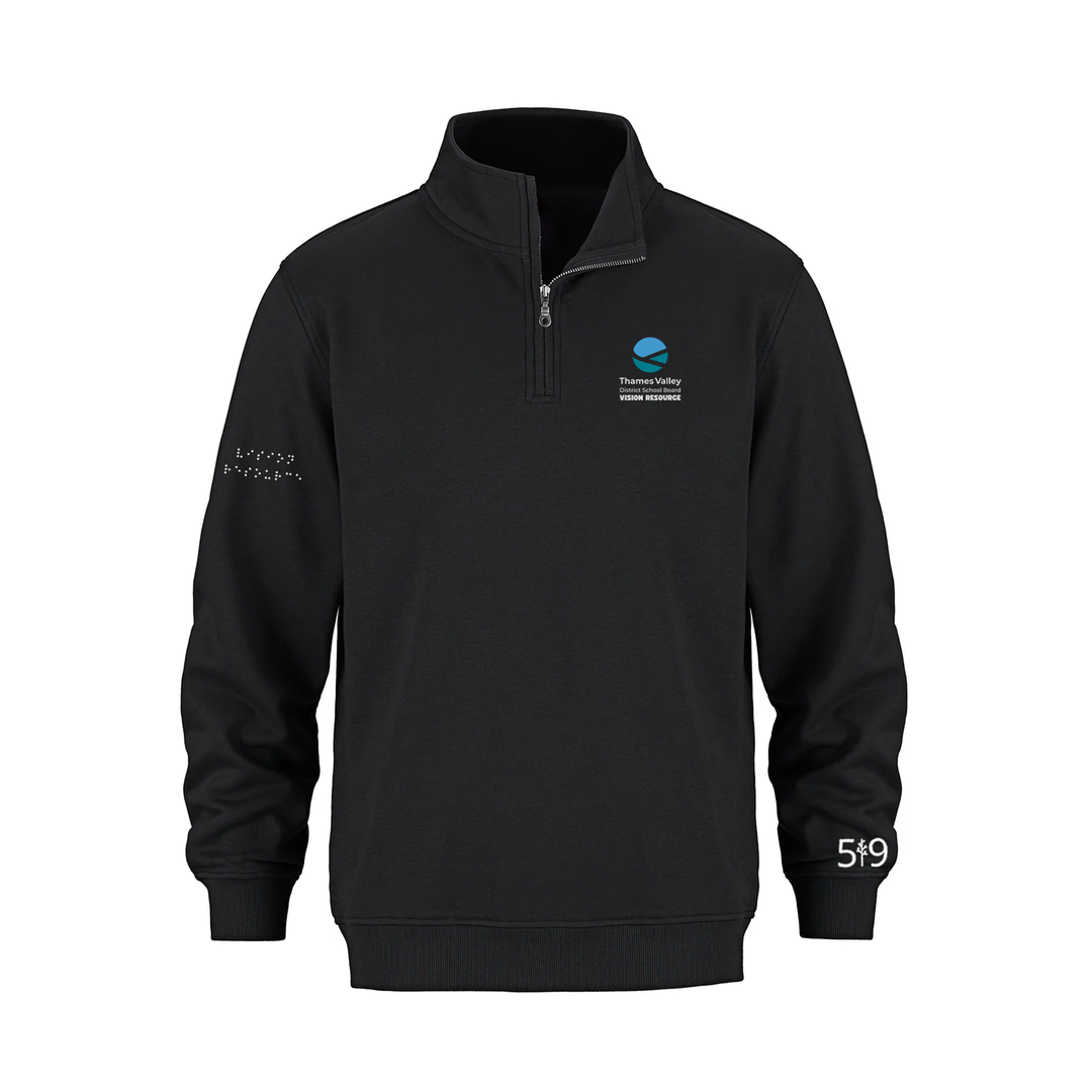 VISION RESOURCE EMBROIDERED 1/4 ZIP (UNISEX)