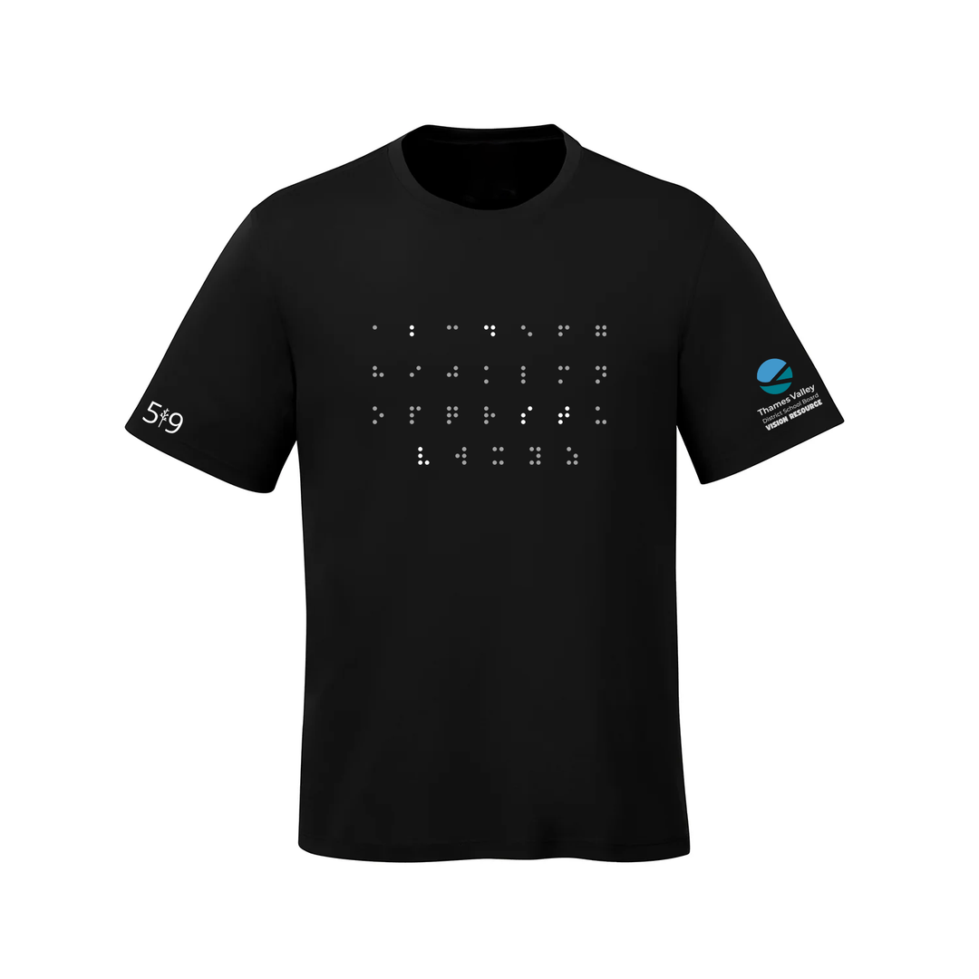 TVDSB BRAILLE TEE (MENS)