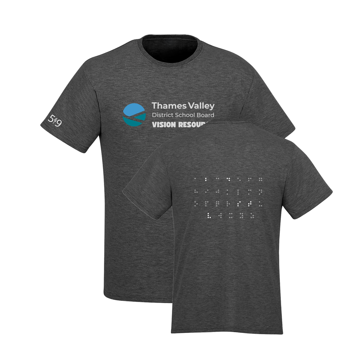 TVDSB BRAILLE BACK TEE (WOMENS)