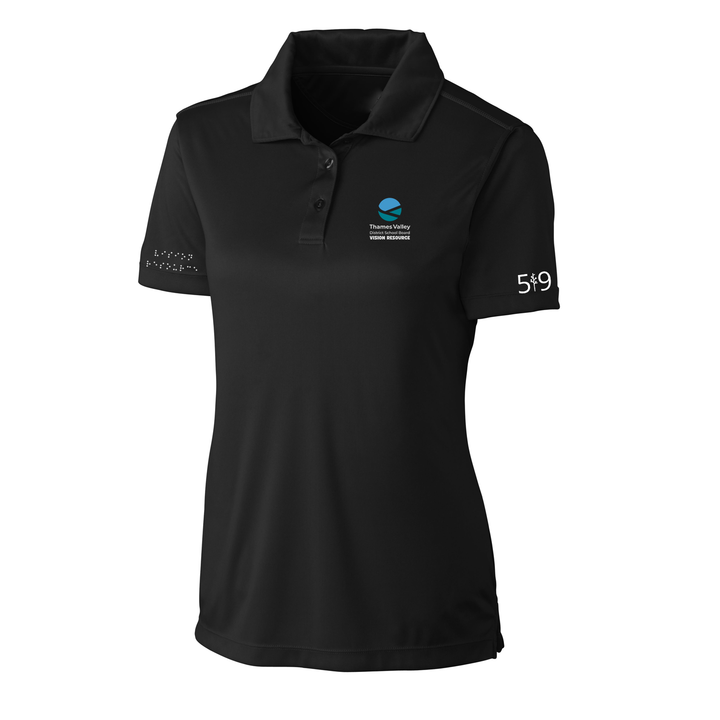VISION RESOURCE EMBROIDERED ATHLETIC POLO (WOMENS)