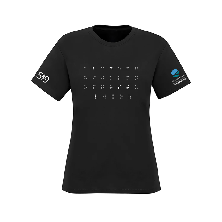 TVDSB BRAILLE TEE (WOMENS)