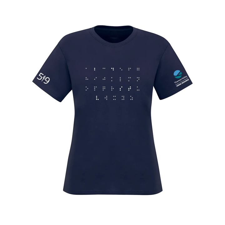 TVDSB BRAILLE TEE (WOMENS)