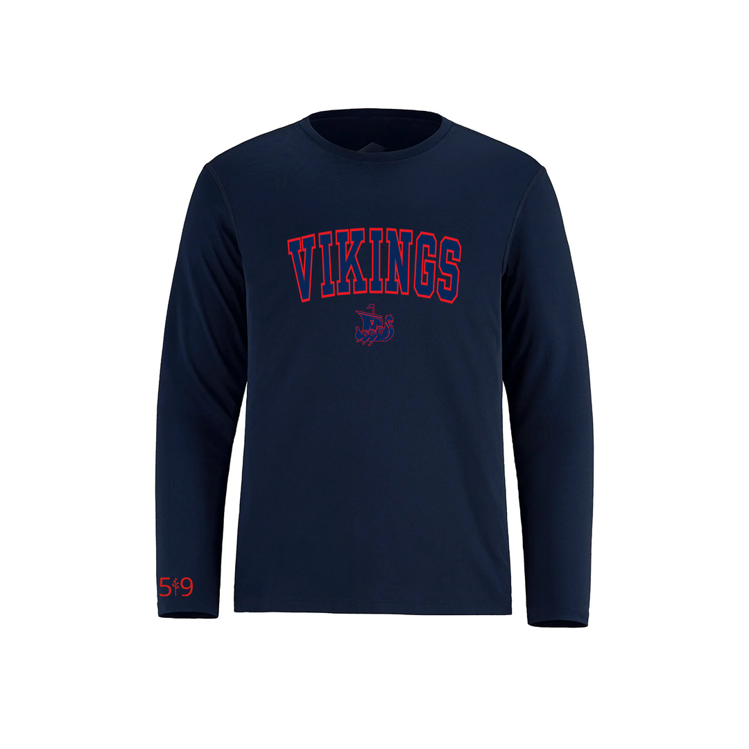 VICTORIA VIKINGS VARSITY ATHLETIC LONG SLEEVE (YOUTH)