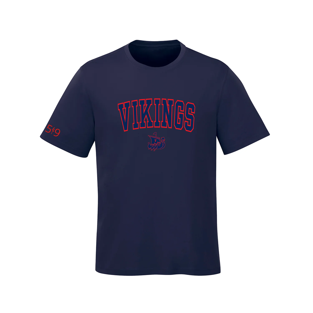 VICTORIA VIKINGS VARSITY ATHLETIC TEE (YOUTH)