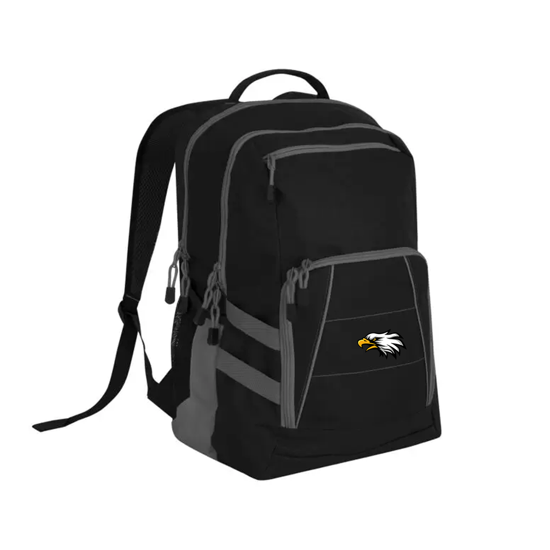 W.D. SUTTON EMBROIDERED VARSITY BACKPACK