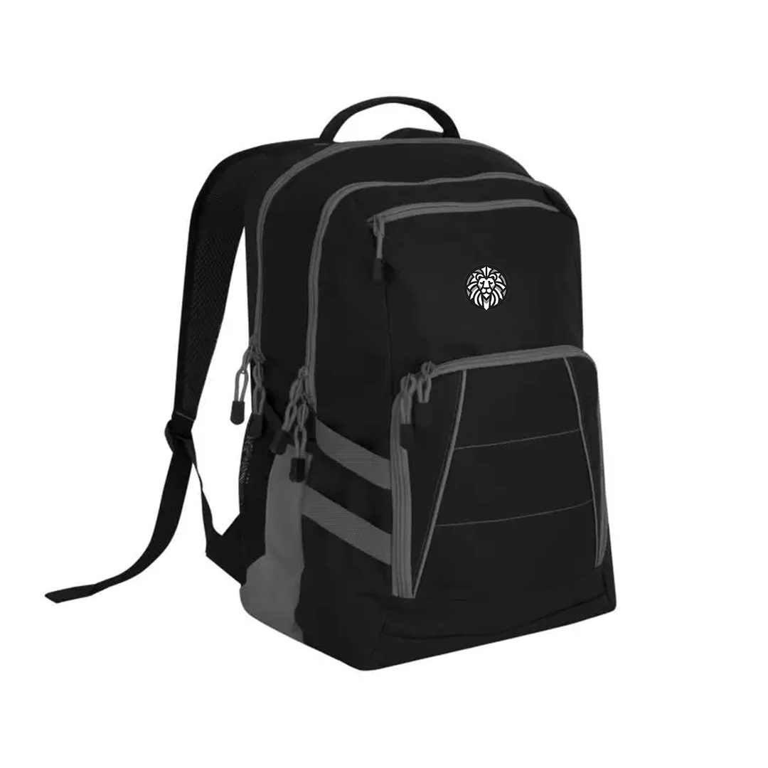 WOODFIELD EMBROIDERED VARSITY BACKPACK