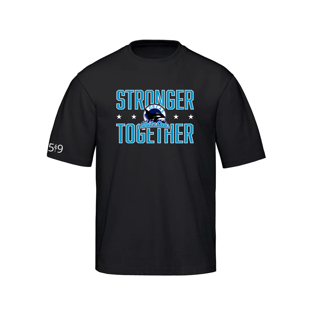 WHITE OAKS STRONGER TOGETHER OVERSIZED TEE (UNISEX)
