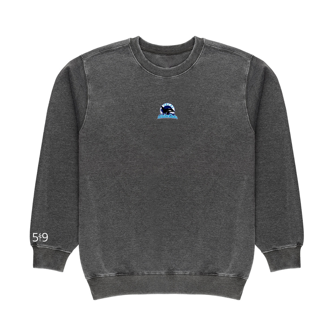 WHITE OAKS EMBROIDERED VINTAGE CREW (UNISEX)