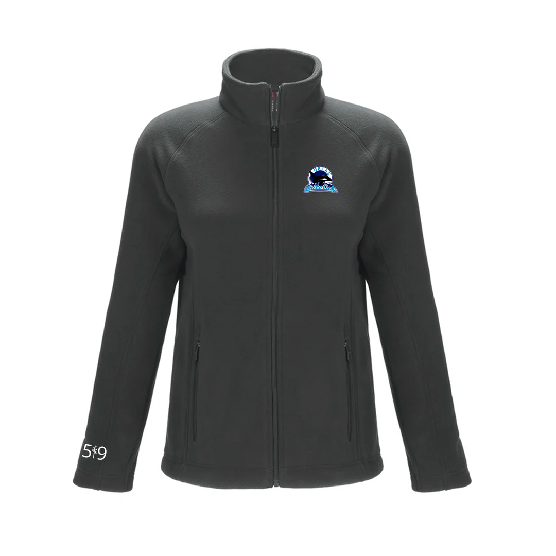 WHITE OAKS EMBROIDERED MICROFLEECE JACKET (WOMENS)
