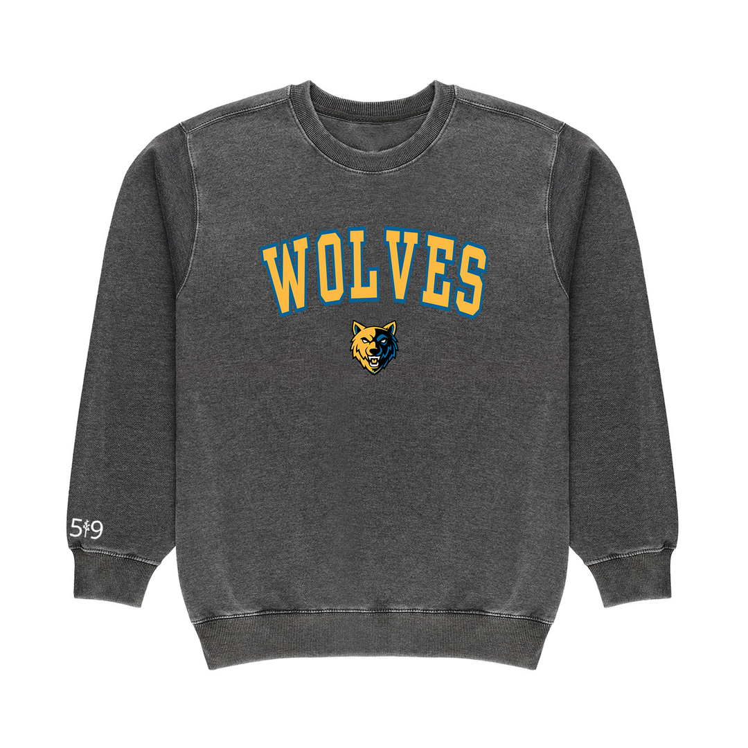 WESTMOUNT WOLVES VARSITY VINTAGE CREW (UNISEX)